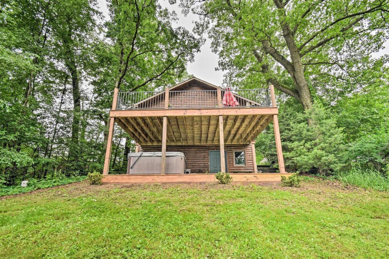 Cozy Amish Country Cabin on Shipshewana Lake! Zewnętrze zdjęcie